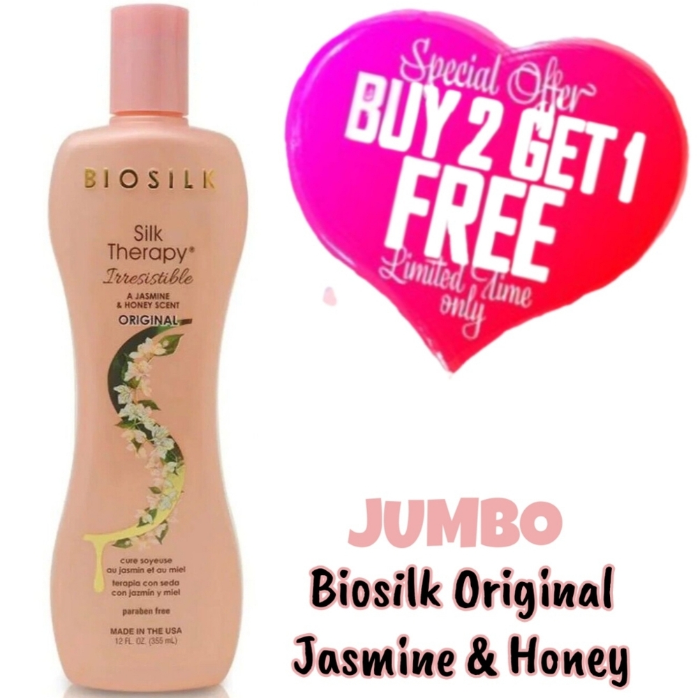 Biosilk Irresistable Jasmine & Honey JUMBO Silk Therapy Original (12 oz)